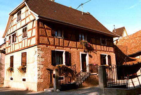Geispitzen - Maison dans la rue Principale (Photo B. Lambert)