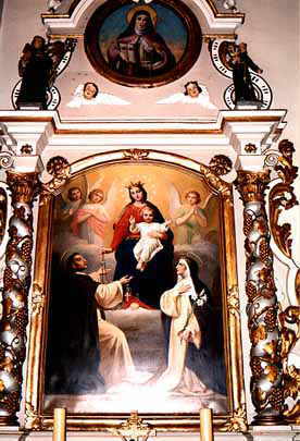 Stetten - Eglise autel gauche (C) B. Lambert 1998